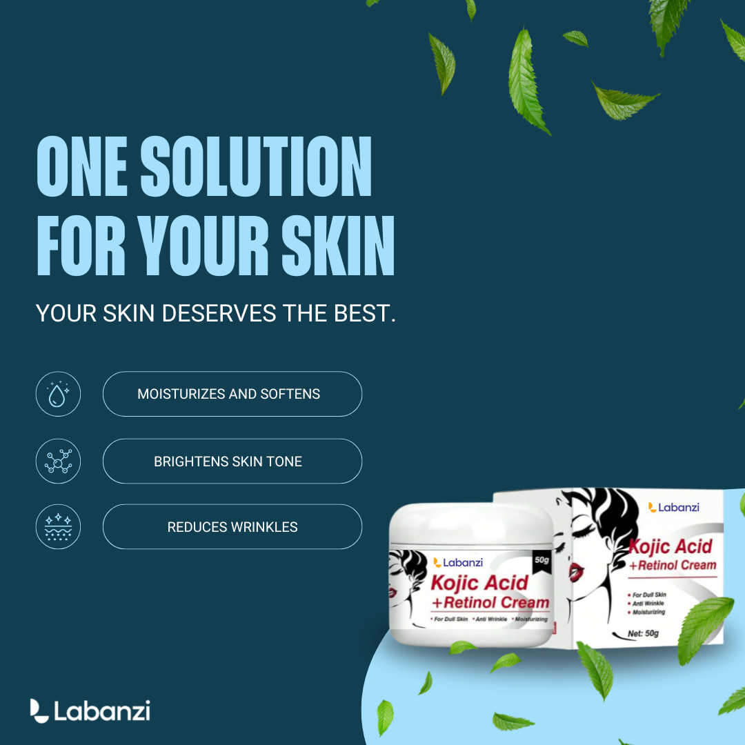 Face Brightening Kojic Acid Retinol Cream