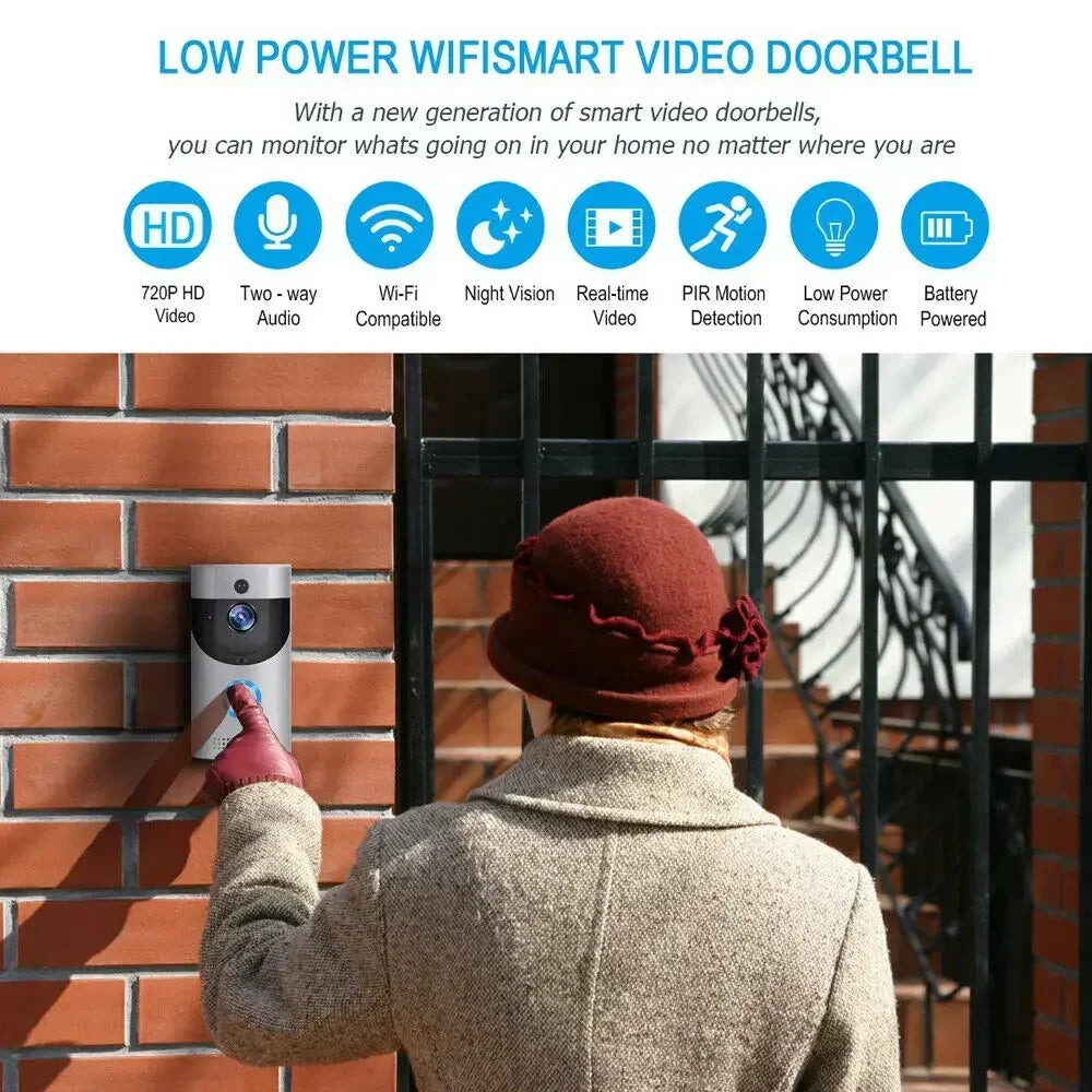 Wireless WIFI Doorbell Camera Security