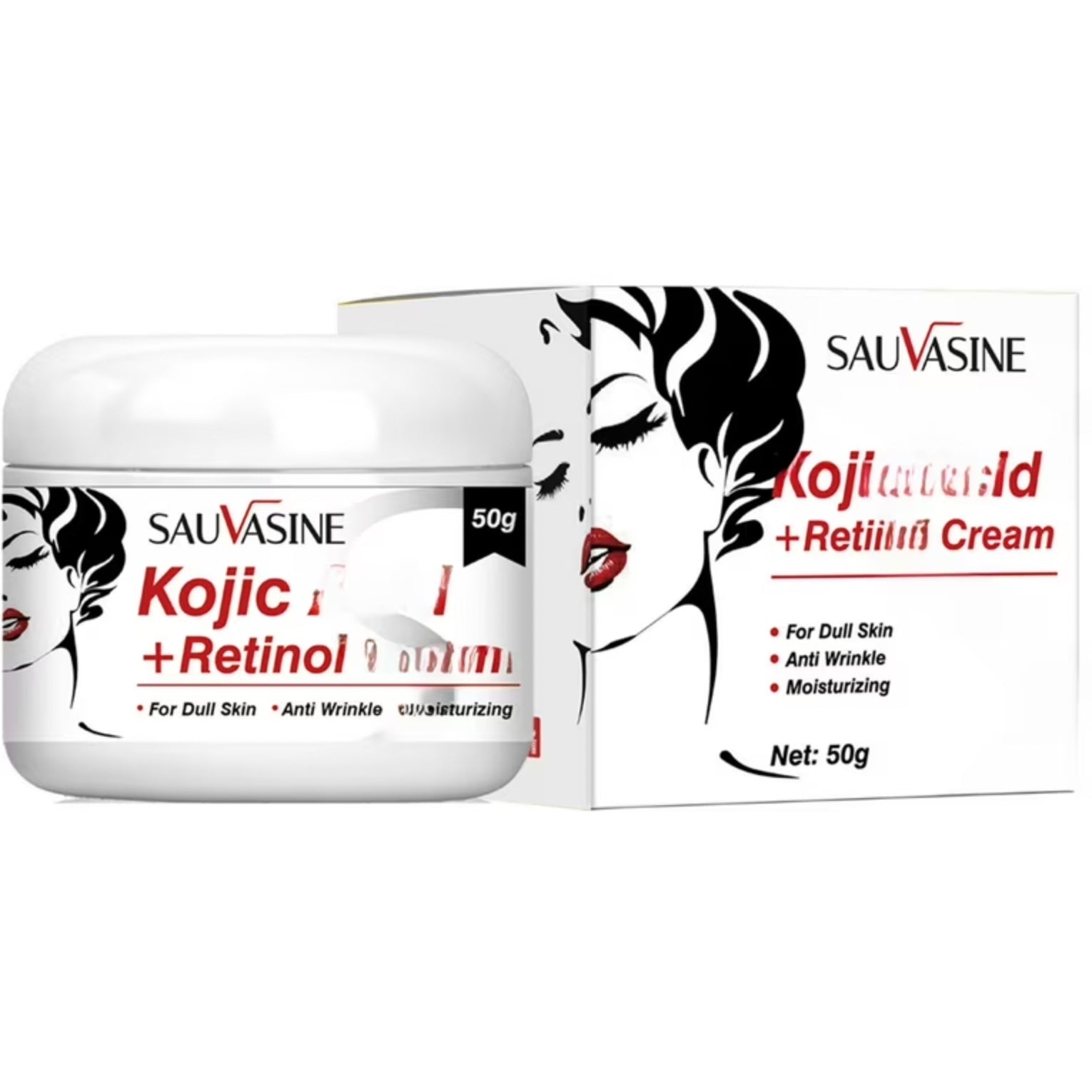 Face Brightening Kojic Acid Retinol Cream